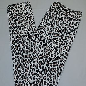 Teen Gs animal print leggings jeans.